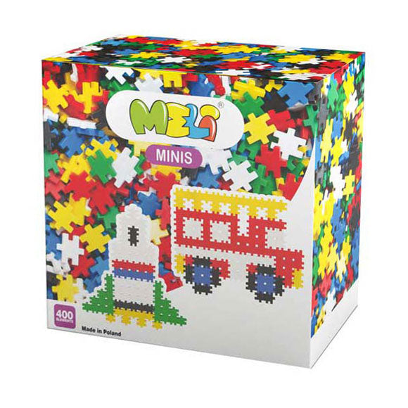 Klocki konstrukcyjne Meli minis, 400 szt.