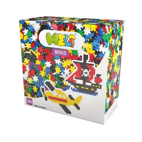 Klocki konstrukcyjne Meli minis, 1200 szt.