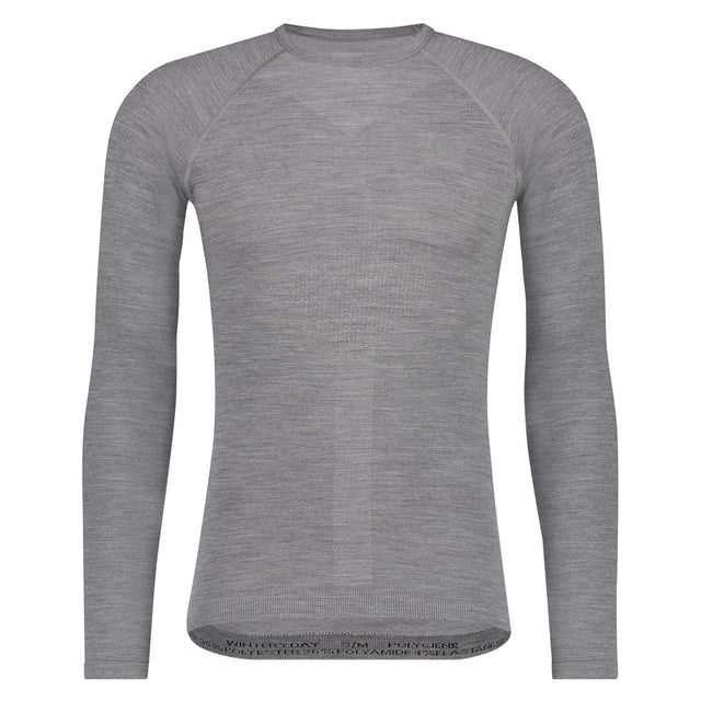 Winterday merino baselayer ls zwart