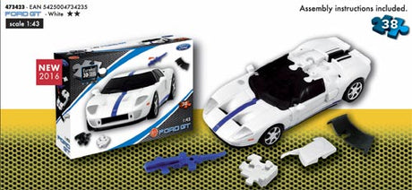 Puzzle 3D Van der Doelen Eureka przedstawiające Forda GT 38 elementów