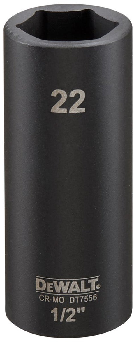 Nasadka udarowa Dewalt 22mm 1 2 (długa) dt7556-qz