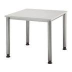 Bach bureau hammerer hs08 5 a grijs 800 mm x 800 mm x 760 mm