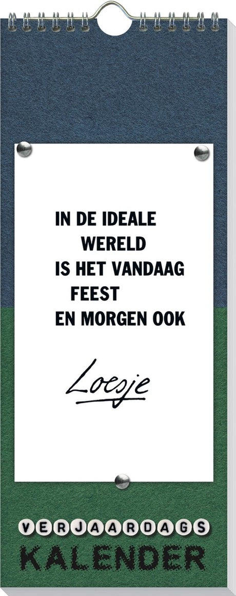 Imagebooksloesje loesje verjaardagskalender