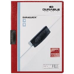 Folder klipsowy Duraquick Duraquick Durable 2270, plastik A4, czerwony