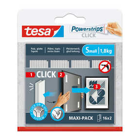 Tesa 1074192 - listwy zasilające click 16x2 s | 6 sztuk
