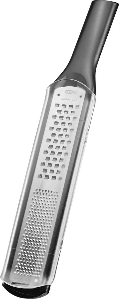 Tarka drobna i gruba Gefu Rafino 32,4 cm – 2 w 1 – wycinana laserowo – stal nierdzewna