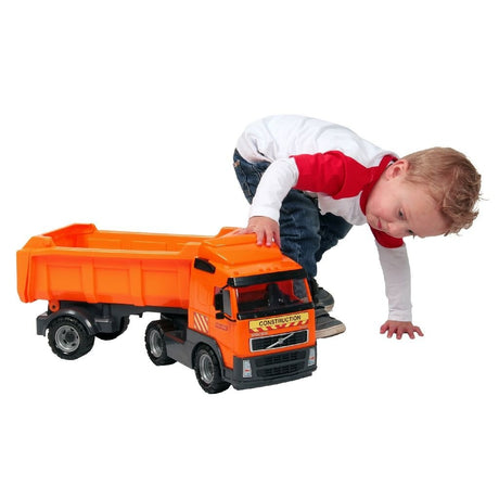 Wywrotka volvo Cavallino polesie 59x19x25 cm pomarańczowa