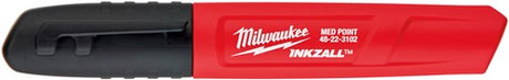 Akcesoria Milwaukee Inkzall Fine Point Color Highlighter, zestaw 4 sztuk: czarny, czerwony, niebieski i zielony - 48223106