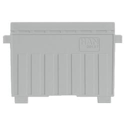 Przegroda styropianowa han a7 10,7x8,1 cm jasnoszara