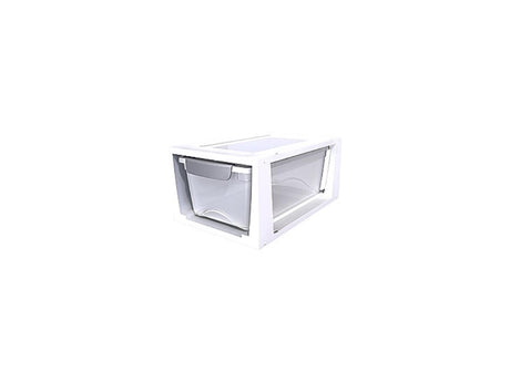 Komoda Sunware Omega 6 litrów, biała, dxsxw: 33,5x22x15,5 cm, możliwość układania w stosy