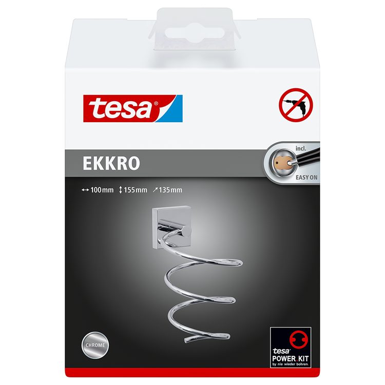 Tesa 1063237 - uchwyt na suszarkę ekkro | 1 szt