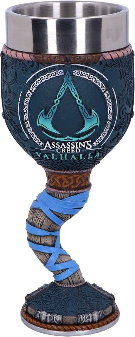 Nemezis teraz - Assassin's Creed Valhalla - kieliszek do wina - wielokolorowy
