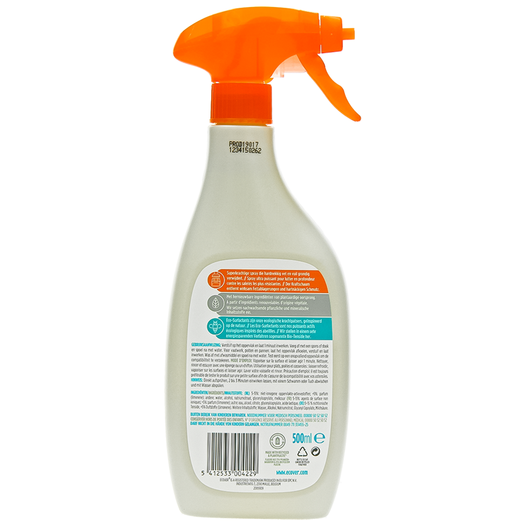 Ecover 1062692 - środek czyszczący 0,5l | 6 sztuk