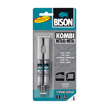 Bison 1029732 - b połączenie metalu 24 ml | 3 sztuki