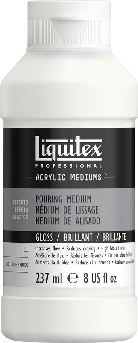 Liquitex 8870512 profesjonalny środek do zalewania 237 ml – akrylowy środek do zalewania | wylewanie akrylu