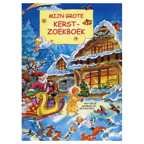 Centraal boekhuis moja wielka książka z wyszukiwankami świątecznymi