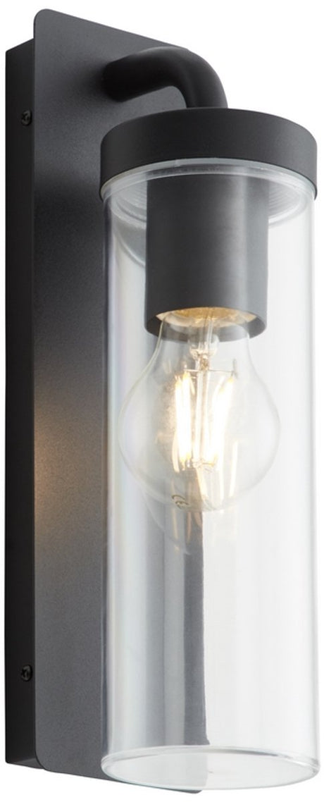 Brilliant aosta - lampa zewnętrzna - ip44 - e27 max 1x40w - czarna