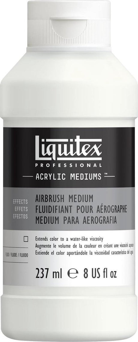 Aerograf profesjonalny Liquitex 5908 średni 237ml – dodatek akrylowy, rozcieńczalnik do farby do aerografu