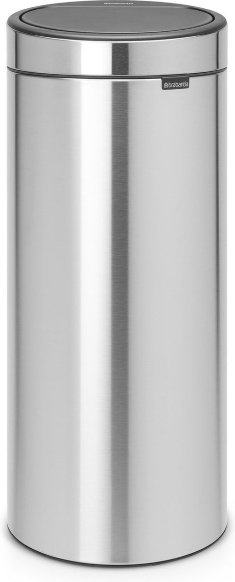 Kosz na śmieci Brabantia Touch Bin - 30 litrów - stal matowa