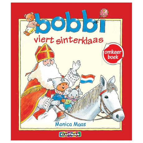 Wydawca Kluitman Bobbi świętuje Sinterklaas - świętuje książkę odwrócenia Bożego Narodzenia