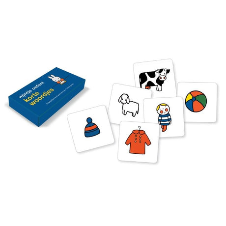 Karty ćwiczeń Central Book House Miffy ćwiczy krótkie słowa