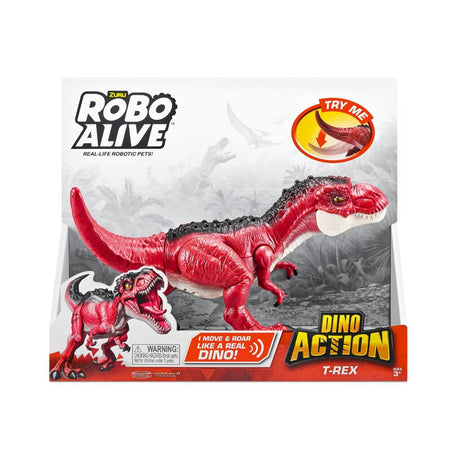 Zuru robo żywy dinozaur akcja t-rex + dźwięk