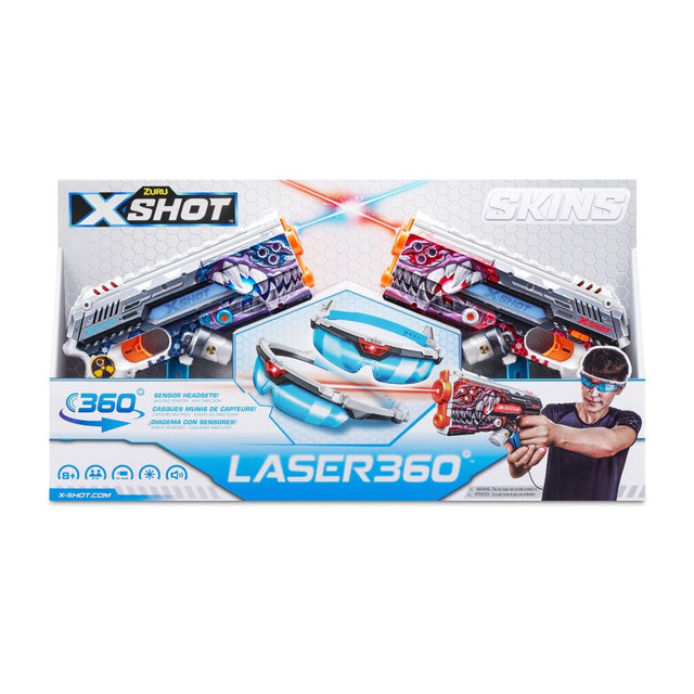 Zestaw 2 skórek Zuru x-shot Laser 360 Blaster