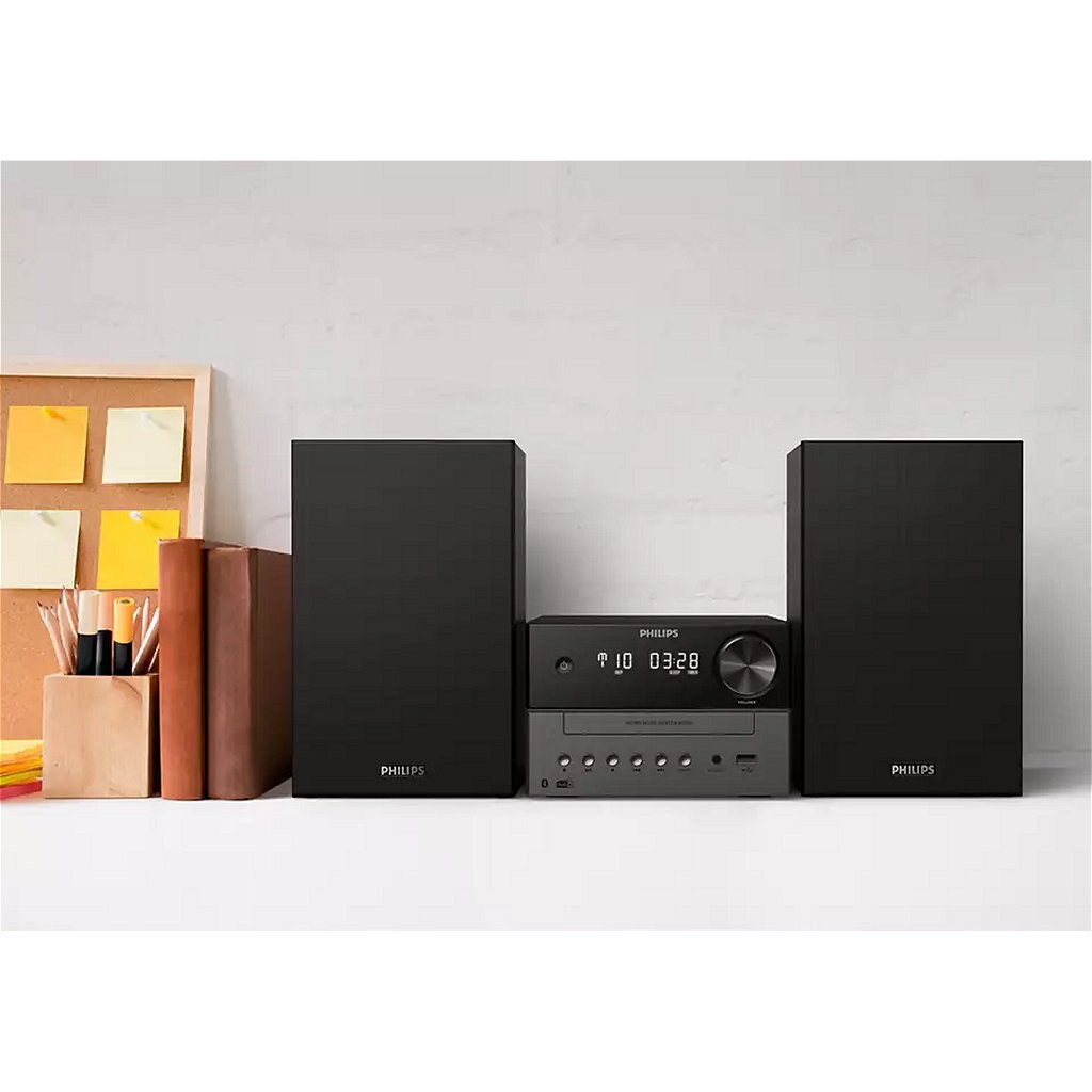 Philips TAM3505 12 Mikrosystem muzyczny Czarny