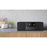 Philips tam6805 10 mikrosystemów czarne drewno