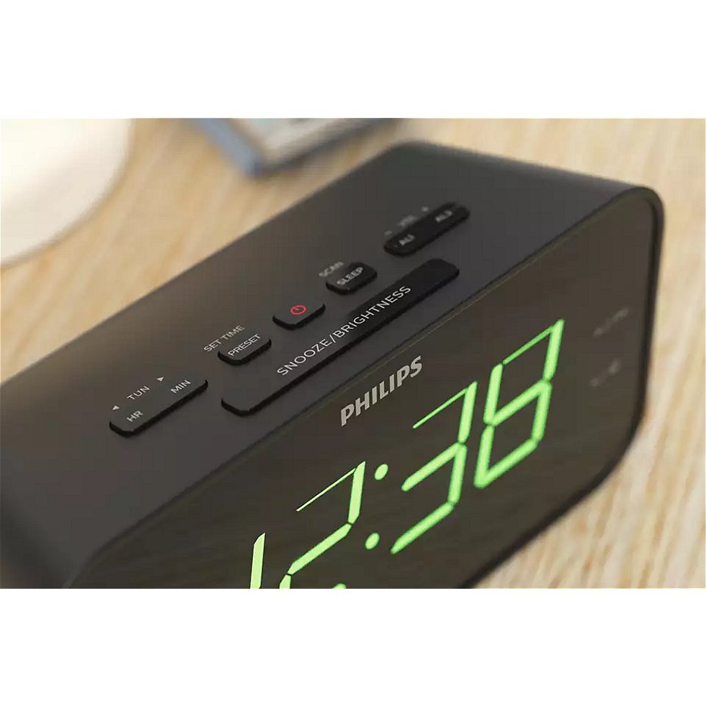 Radiobudzik Philips tar3306 12 w kolorze czarnym