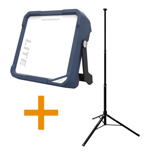 Zestaw lamp roboczych Scangrip Vega lite Compact + statyw
