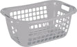 Podstawowy kosz na pranie Sunware niski szary 65x45x27cm