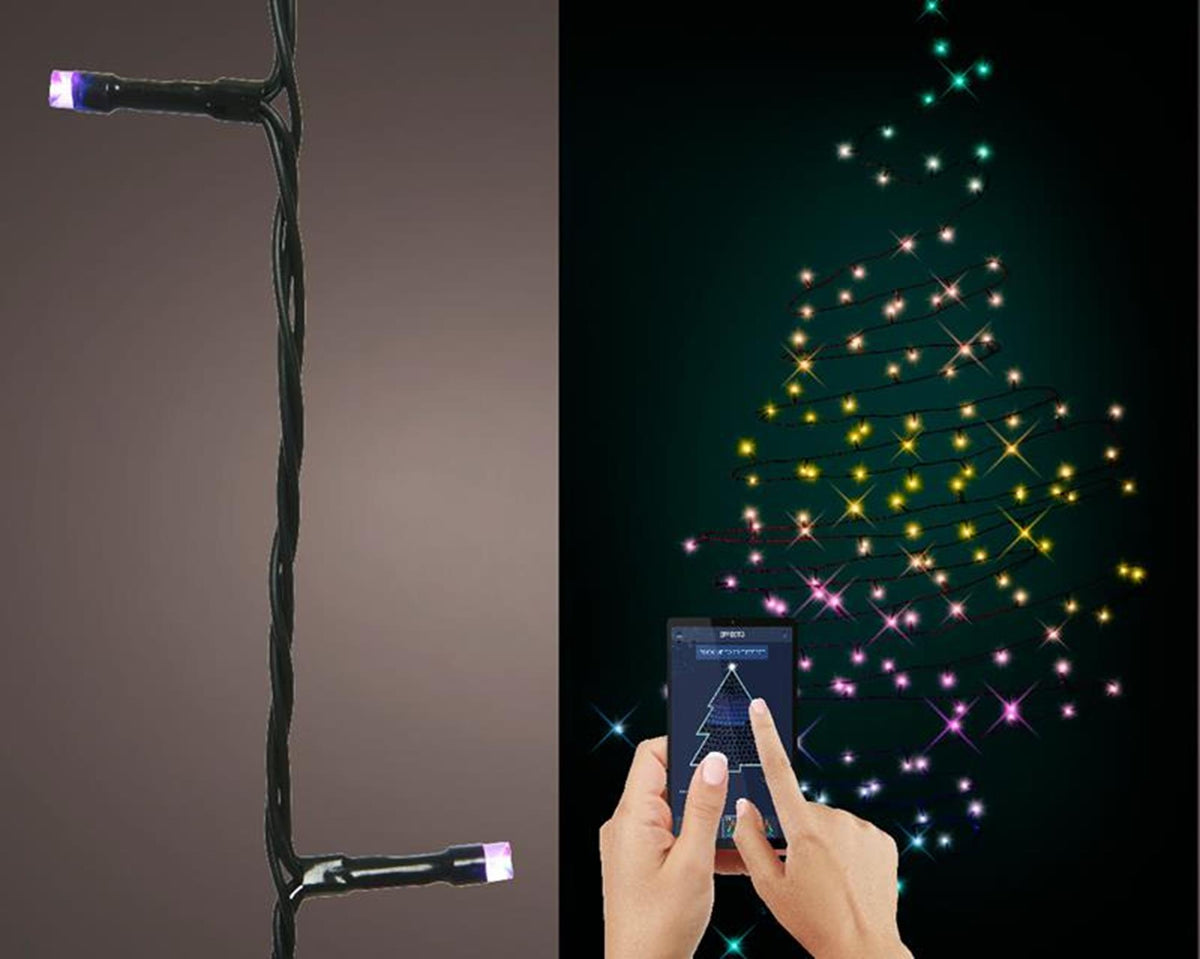 Aplikacja do sterowania lampkami choinkowymi Lumineo 100 LED