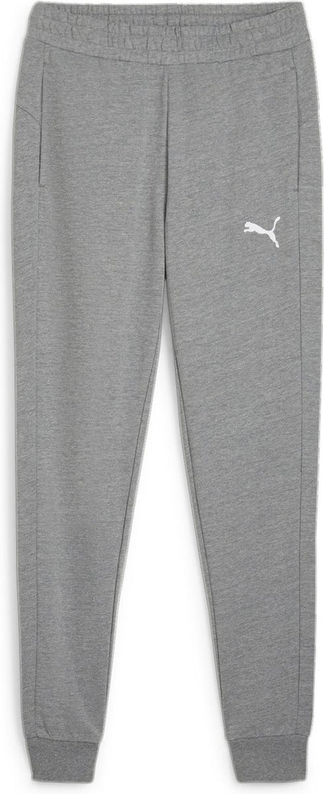 Męskie spodnie sportowe Puma Teamgoal Casuals Pants - średnioszary melanżowo-biały