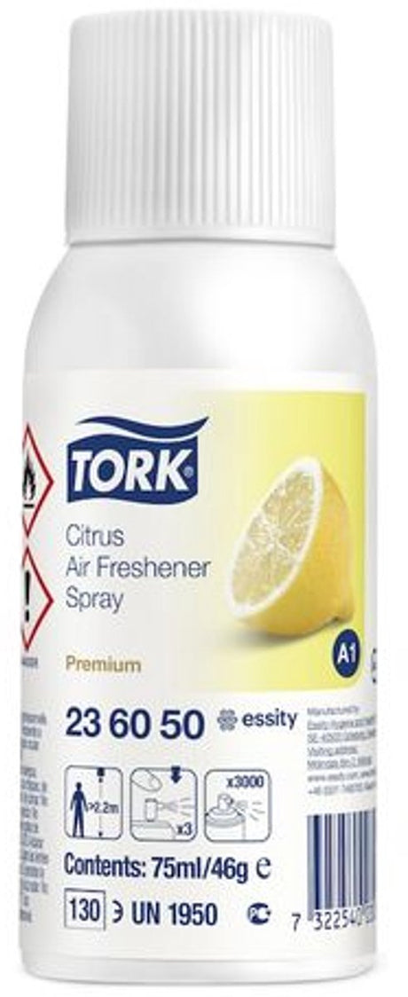 Tork odświeżacz powietrza 236050.1 spray o zapachu cytrusów a1 elastyczne ustawienia (7322540030082)