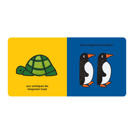 Centralna książka dotykowa księgarni, wyprawa do zoo z Miffy