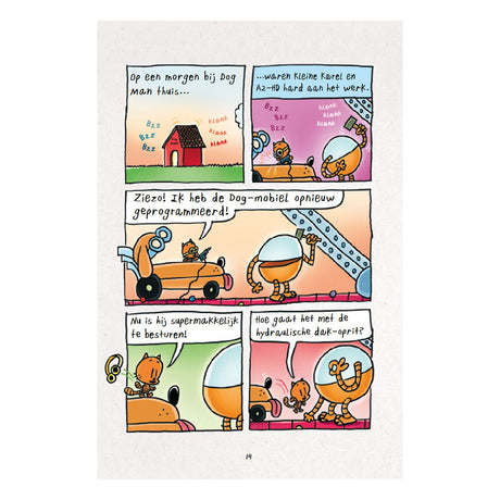 Centraal boekhuis dog man en de vlooienkoning
