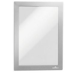 Ramka ekspozycyjna trwała duraframe a5 210x148mm srebrna 2 sztuki
