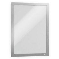 Ramka ekspozycyjna trwała duraframe 487223 a4 297x210mm srebrna 2 sztuki