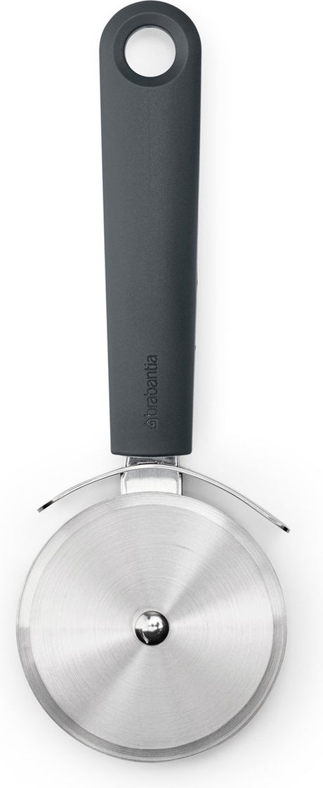 Brabantia smaczny+ nóż do pizzy z ciasta - ciemnoszary