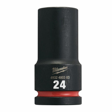 Akcesoria Milwaukee Nasadka udarowa 3 4 głęboka 24mm | 1 sztuka - 4932480383