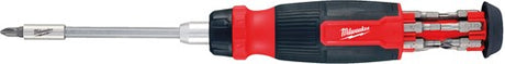 Wkrętak do akcesoriów Milwaukee wielobitowy 14 w 1 z grzechotką - 4932480582