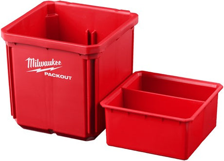 Pakiet akcesoriów Milwaukee 10x10 cm pojemniki (2 sztuki) - 4932480698