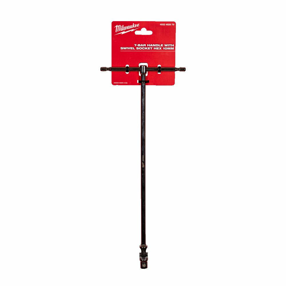 Milwaukee socket moersleutel met gewrichtstype t 10mm