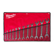 Milwaukee moersleutel dubbelzijdig platte set 12szt.
