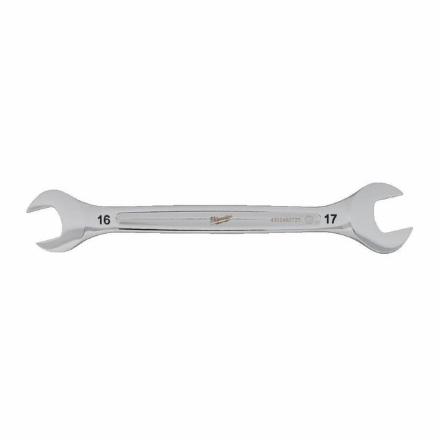 Milwaukee tweezijdige platte sleutel - 16x17mm