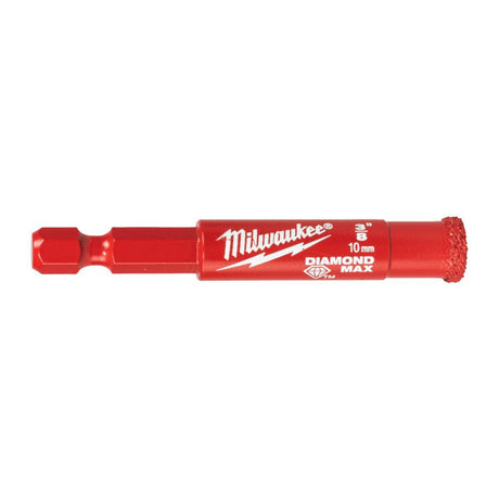 Akcesoria Milwaukee Wiertarka do płytek Milwaukee | diament max™ | 1 4 wiercenie na mokro i na sucho | 10mm 1 4 sześciokątny - 4932498344