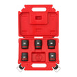 Milwaukee set botskappen 1 5szt.