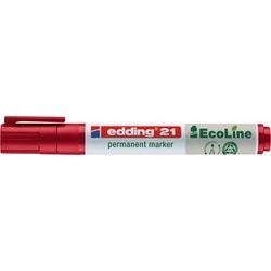 Flamastr firmy Creativ edding 21 eko okrągły 1,5-3mm czerwony