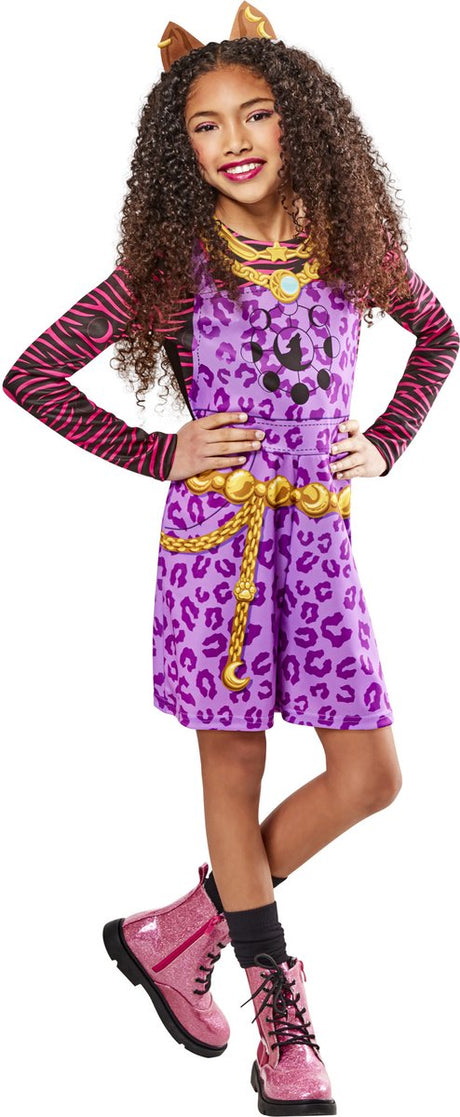 Rubiny - dziecięce Monster High Clawdeen (rozmiar L)